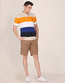 U.S. Polo Assn. Striped Cotton Polo Shirt
