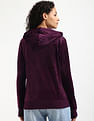 Calvin Klein Embossed Logo Patch Hood Sweatshirt