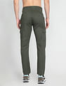 Flying Machine Mid Rise Twill Casual Cargo Trousers