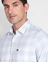 Arrow Sports Graph Check Manhattan Slim Fit Cotton Casual Shirt