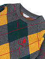 U.S. Polo Assn. Kids Boys Printed Regular Fit Sweater