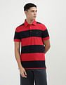 Tommy Hilfiger Slim Fit Rugby Stripes Polo Shirt