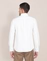 U.S. Polo Assn. Birdseye Dobby Textured Solid Shirt