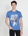 U.S. Polo Assn. Denim Co. Crew Neck Cotton Graphic Print T-Shirt