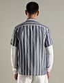 Tommy Hilfiger Striped Regular Fit Cotton Shirt