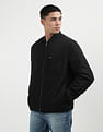 Calvin Klein Jeans Regular Fit Solid Casual Jacket
