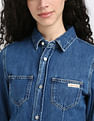 Calvin Klein Jeans Long Sleeve Lean Denim Shirt