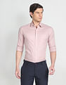 Arrow Solid Dobby Formal Shirt