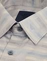 Arrow Manhattan Slim Fit All-over Print Shirt