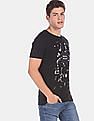 Flying Machine Crew Neck Graphic Print T-Shirt