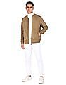 U.S. Polo Assn. Stand Collar Solid Jacket
