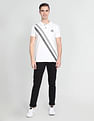 U.S. Polo Assn. Denim Co. Diagonal Stripe Cotton Polo Shirt