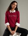 Tommy Hilfiger Regular Fit Cotton Crew Neck Sweatshirt