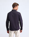 Flying Machine Slim Fit Solid Cotton Shirt