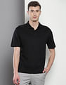 Calvin Klein Tonal Debossed Logo Polo Shirt