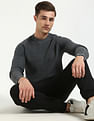 Calvin Klein Jeans Solid Relaxed-Fit Cotton Sweater