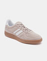 U.S. Polo Assn. Women Lace Up Edda Striped Sneakers