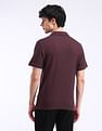 Flying Machine Solid Regular Fit Polo Shirt