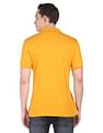 AD by Arvind Modern Jersey Slub Polo Shirt