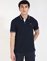 Tommy Hilfiger Solid Regular-Fit Cotton Polo Shirt