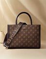 U.S. Polo Assn. Bernice Monogram Satchel Bag