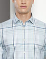 Calvin Klein Cotton Twill Plaid Shirt