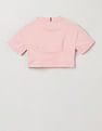 Tommy Hilfiger Kids Girls Brand Tape T-Shirt