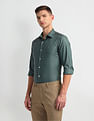 Arrow Newyork Cotton Nylon Super Slim Fit Shirt