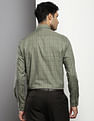 Tommy Hilfiger Cutaway Collar Tartan Check Shirt