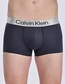 Calvin Klein Underwear Low Rise Solid Blue Trunks