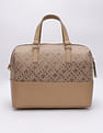 Tommy Hilfiger Logo Khaki Pu Handbag