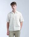 Flying Machine Grid Tattersall Checked Digitopia Oversized Shirt