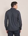 U.S. Polo Assn. Spread Collar Printed Casual Shirt