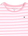 Tommy Hilfiger Kids Striped Ruffle Sleeve T-Shirt