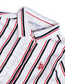 U.S. Polo Assn. Kids Girls Vertical Striped Corduroy Dress