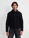 U.S. Polo Assn. Denim Co. Slim Fit Corduroy Sherpa Jacket