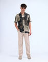 Flying Machine All-Over Printed Regular Fit Shirt