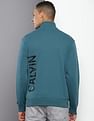 Calvin Klein Zip Up Track Sweatshirt
