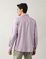 Arrow Glen Checked Manhattan Slim Fit Shirt
