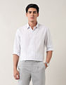 Arrow Newyork Manhattan Slim Fit Pure Cotton Shirt