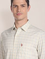 U.S. Polo Assn. Cutaway Collar Motif Print Shirt