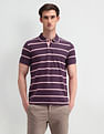 Arrow Sport Horizontal Striped Regular Polo Shirt