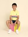 U.S. Polo Assn. Kids Boys Brand Tape Polo Shirt