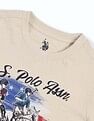 U.S. Polo Assn. Kids Boys Graphic Printed Regular Fit T-Shirt