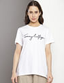 Tommy Hilfiger Cotton Brand Print T-Shirt