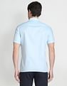 Arrow Short Sleeve Self Design Formal Shirt