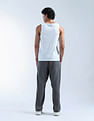 Flying Machine Solid Loose Fit Twill Chinos