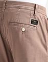 Flying Machine Slash Slim Tapered Fit Solid Chinos