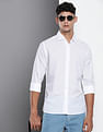 Tommy Hilfiger Slim Fit Poplin Solid Shirt