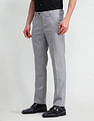 Arrow Denver Slim Solid Dobby Trousers
